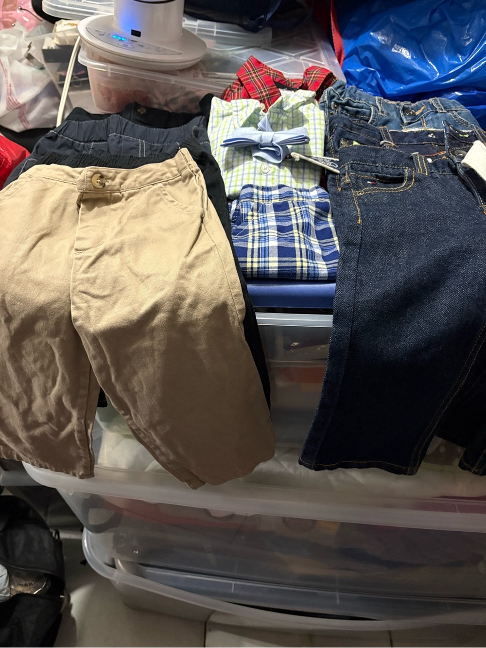 Kids Beige Khaki Pants - Classic Everyday Bottoms
